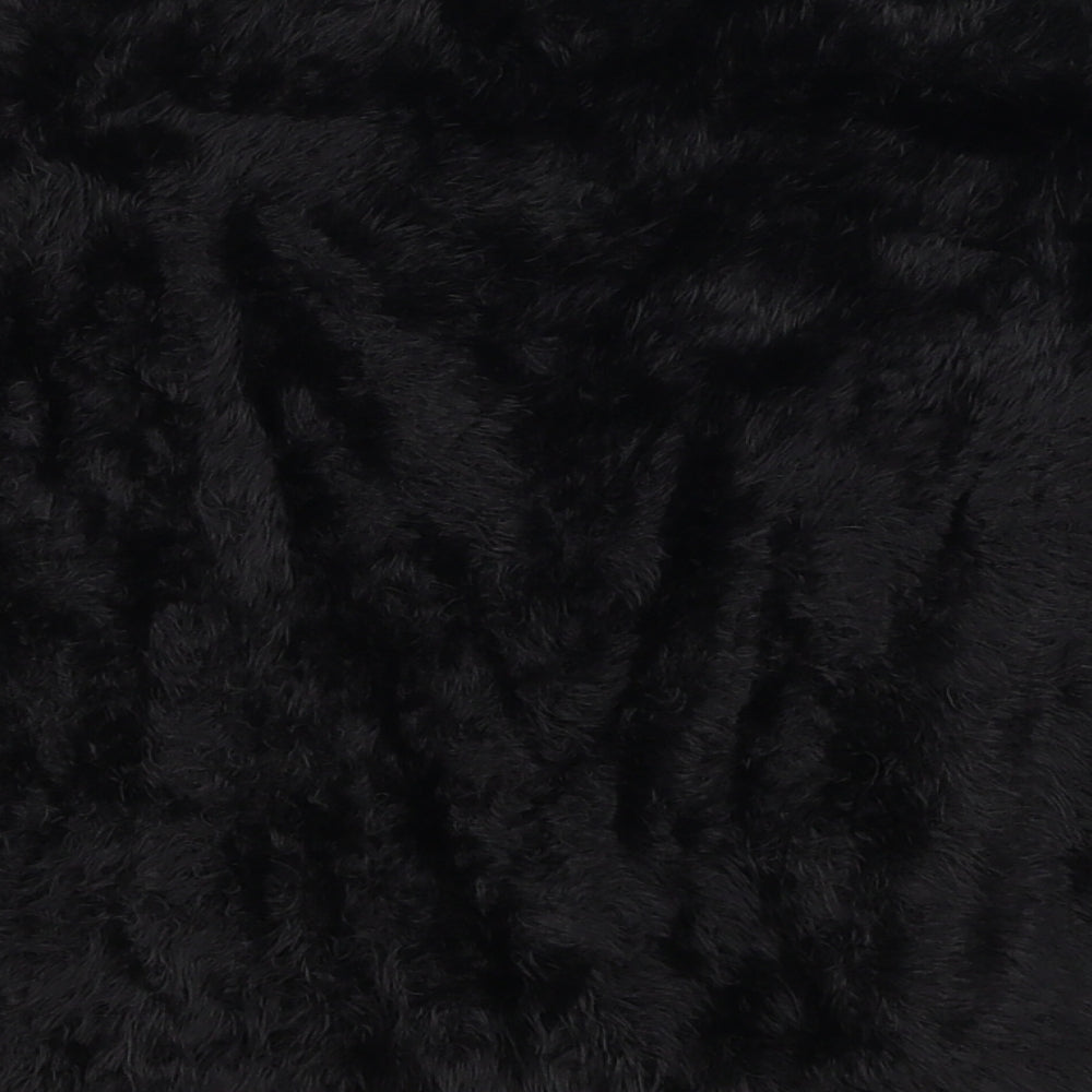 Marks and Spencer Womens Black Roll Neck Polyamide Pullover Jumper Size 12