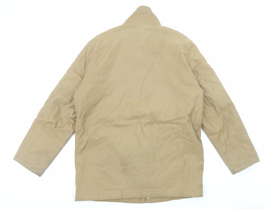 New Sportwear Mens Beige Jacket Size M Zip