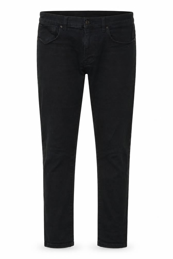Denim Works Mens Black Cotton Skinny Jeans Size 32 in L30 in Slim Zip