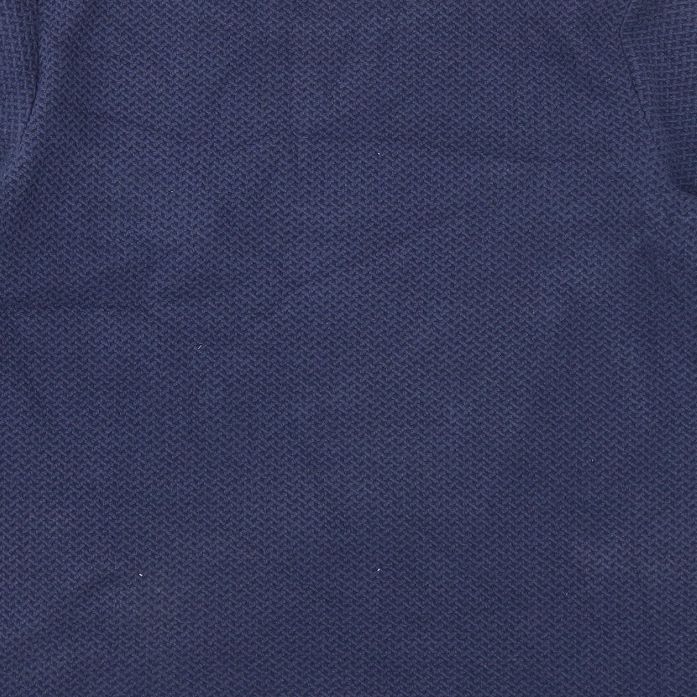 Crew Clothing Womens Blue Round Neck Cotton Pullover Jumper Size 10