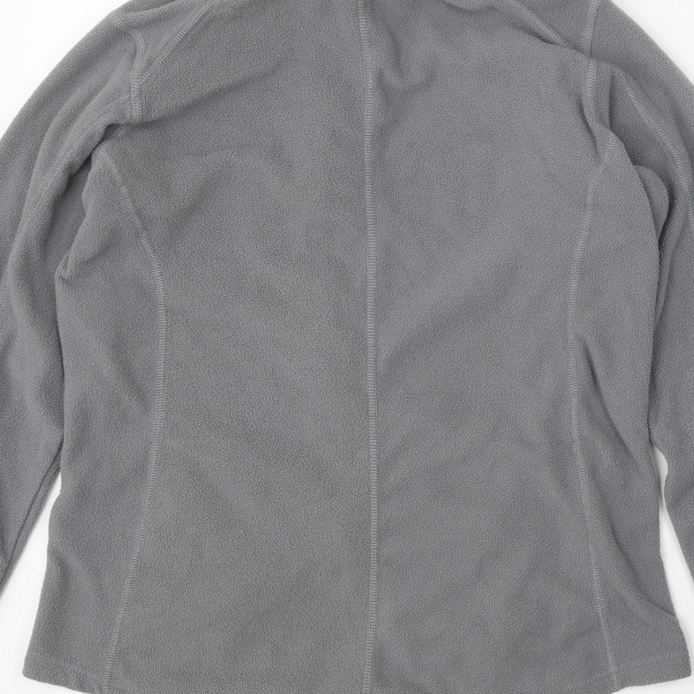 Donnay Womens Grey Jacket Size 12 Zip