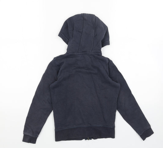 Marks and Spencer Boys Blue Jacket Size 6-7 Years Zip