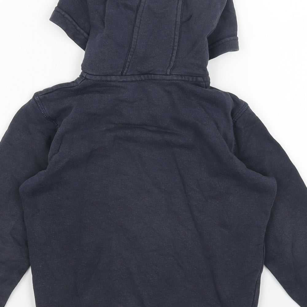 Marks and Spencer Boys Blue Jacket Size 6-7 Years Zip