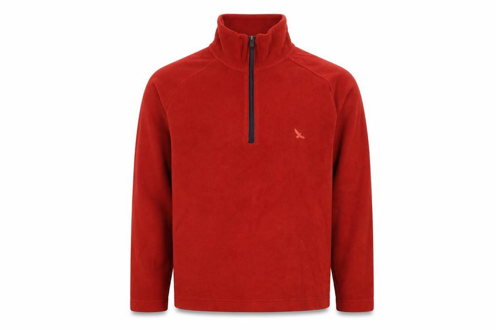 Hawkshead Mens Red Polyester Pullover Sweatshirt Size S