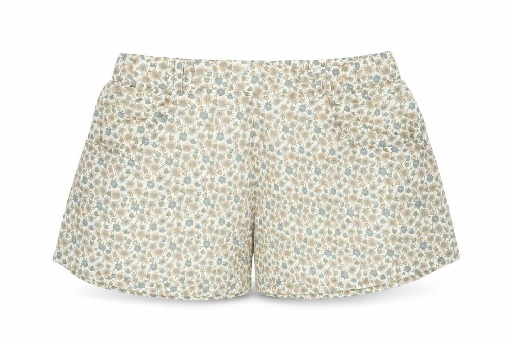 H&M Womens Multicoloured Floral Polyester Bermuda Shorts Size 10 Regular Pull On