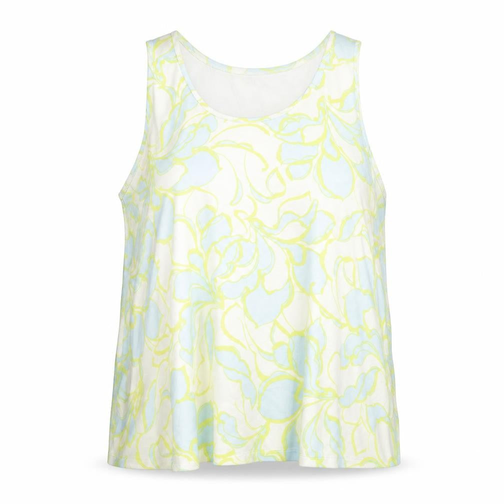 Marks and Spencer Womens Multicoloured Geometric Polyester Basic Tank Size 24 Round Neck