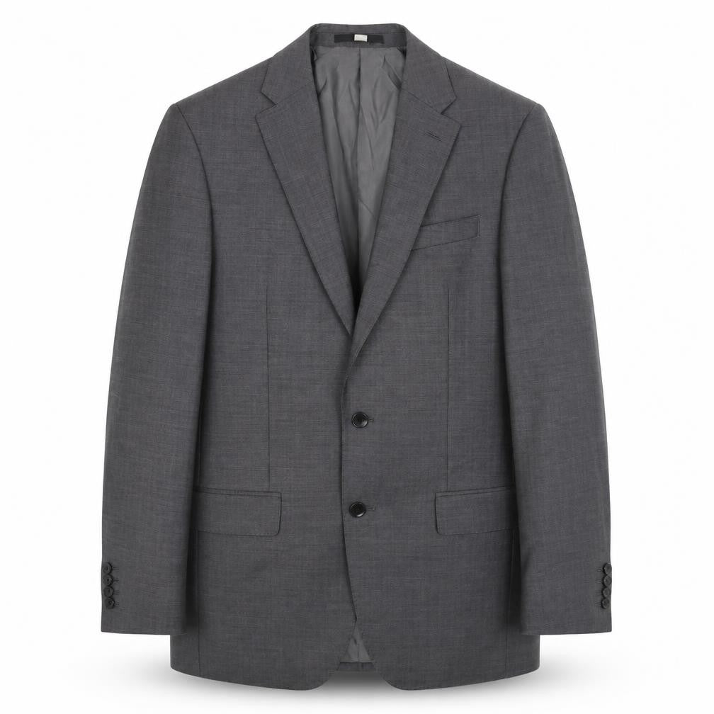 Marks and Spencer Mens Grey Polyester Jacket Blazer Size 38 Regular
