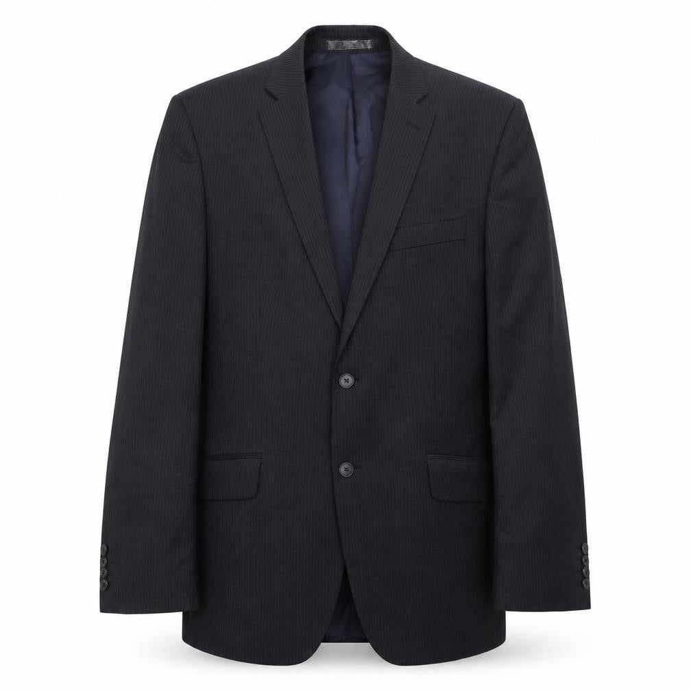 F&F Mens Black Viscose Jacket Blazer Size 40 Regular