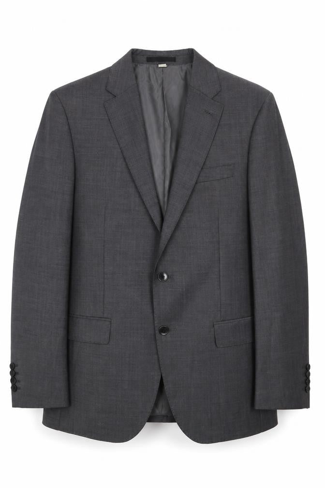 Marks and Spencer Mens Grey Viscose Jacket Blazer Size 38 Regular