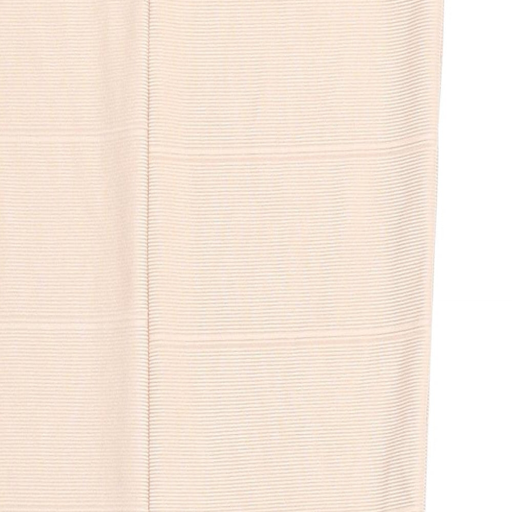 Missguided Womens Orange Polyester Bandage Skirt Size 10