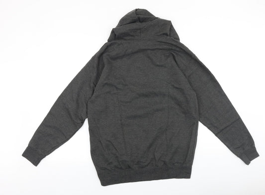 Point Sportswear Mens Grey Cotton Pullover Hoodie Size M - San Francisco