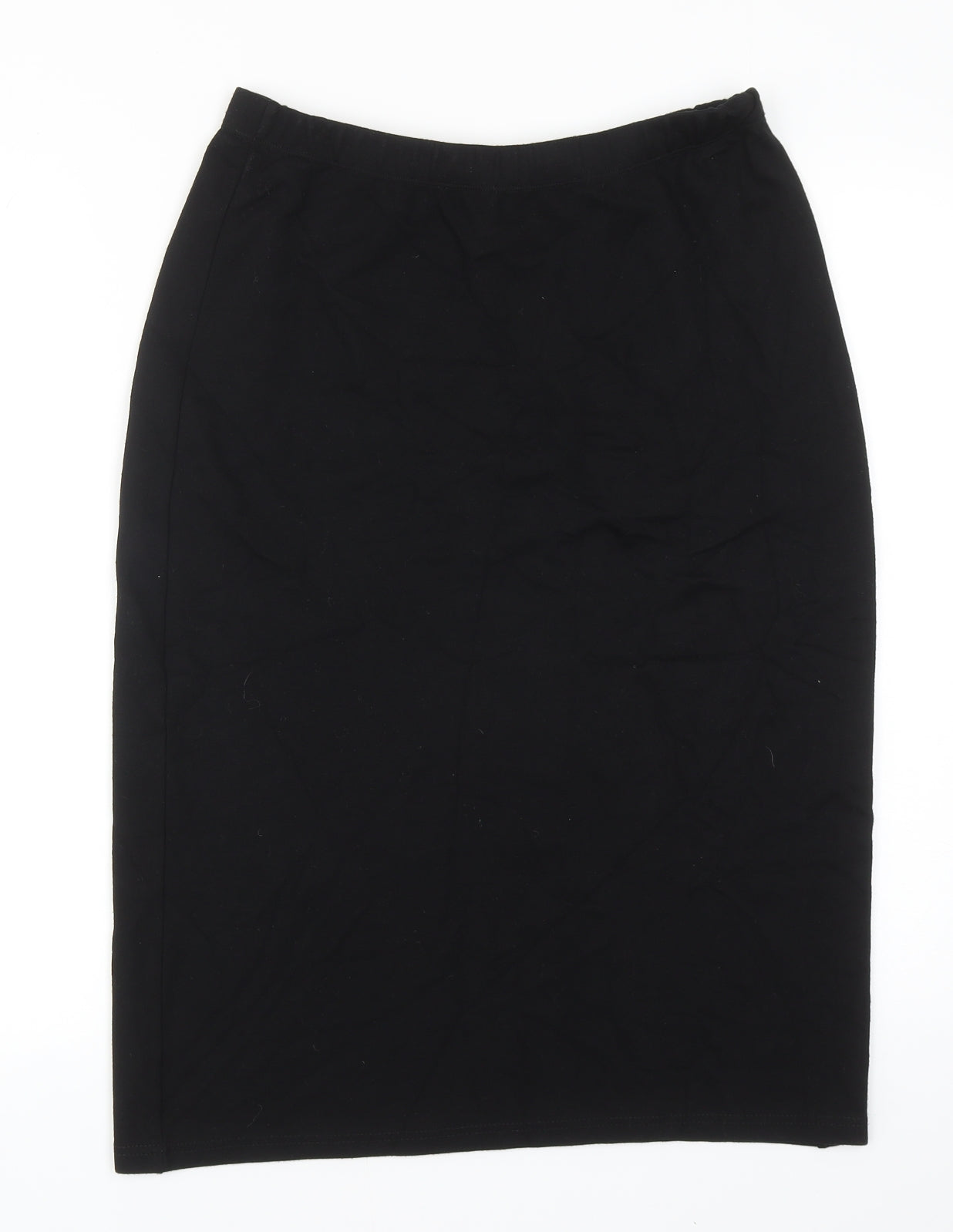 Box2 Womens Black Polyester Straight & Pencil Skirt Size 14