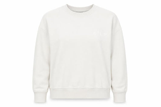 Primark Womens Beige Cotton Pullover Sweatshirt Size S Pullover - Wild