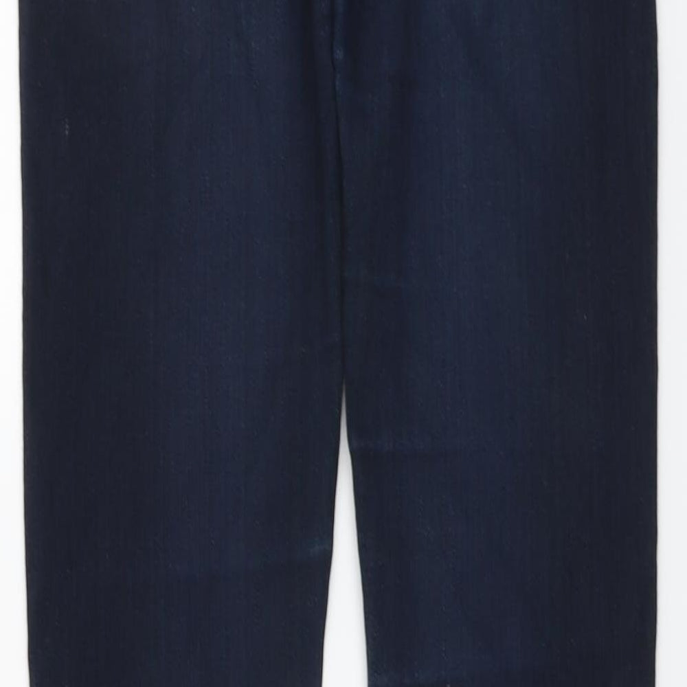 Paige Womens Blue Cotton Skinny Jeans Size 26 in L35 in Relaxed Button