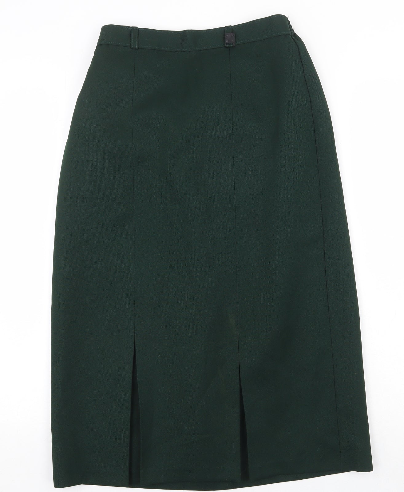 Slimma Womens Green Polyester Straight & Pencil Skirt Size 14