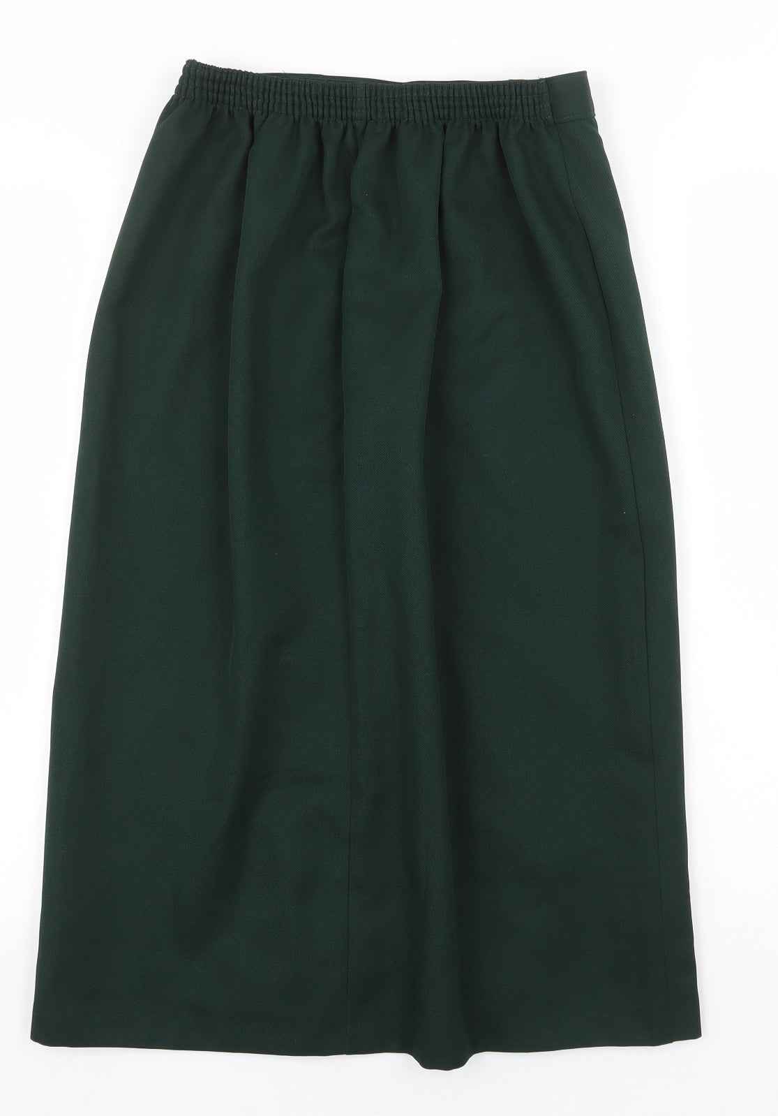 Slimma Womens Green Polyester Straight & Pencil Skirt Size 14