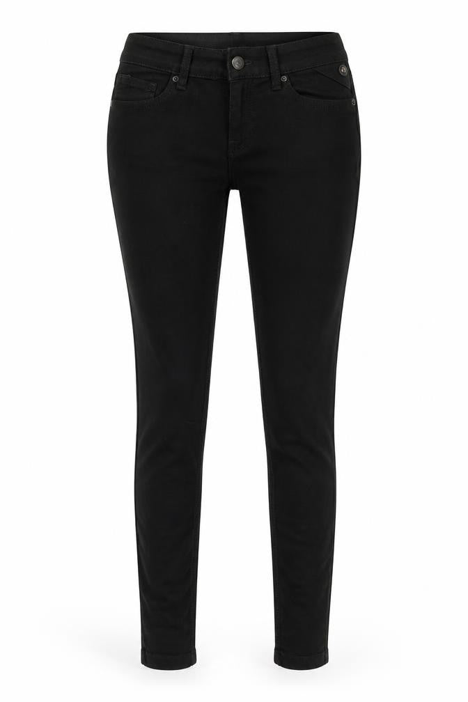 Brooklyn Supply Co Womens Black Cotton Skinny Jeans Size 10 L32 in Regular Zip
