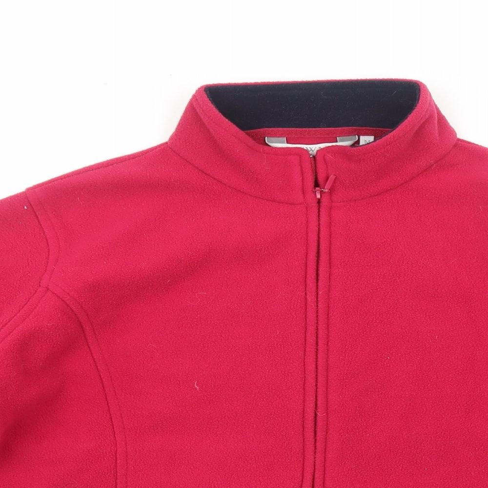EWM Womens Pink Jacket Size M Zip