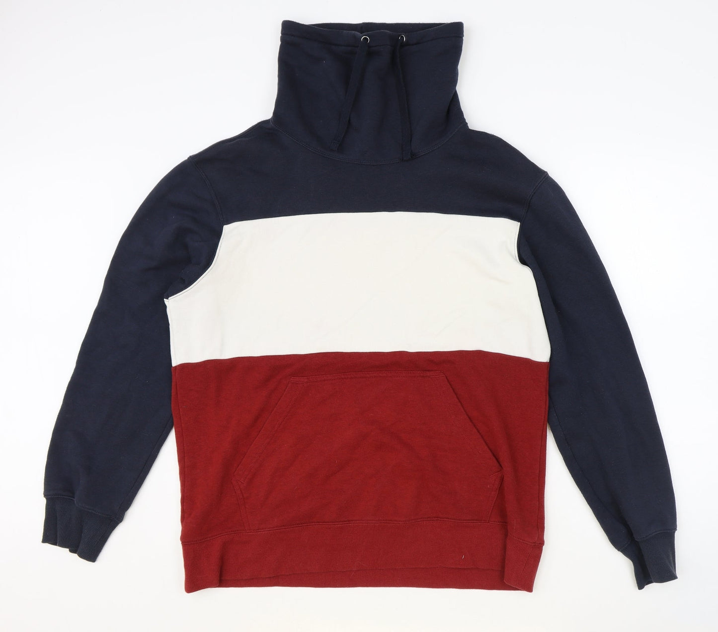H&M Mens Blue Cotton Pullover Sweatshirt Size M