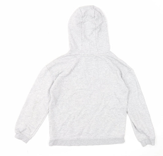 Primark Girls Grey Cotton Pullover Hoodie Size 11-12 Years Pullover - Cleveland Athletics Team