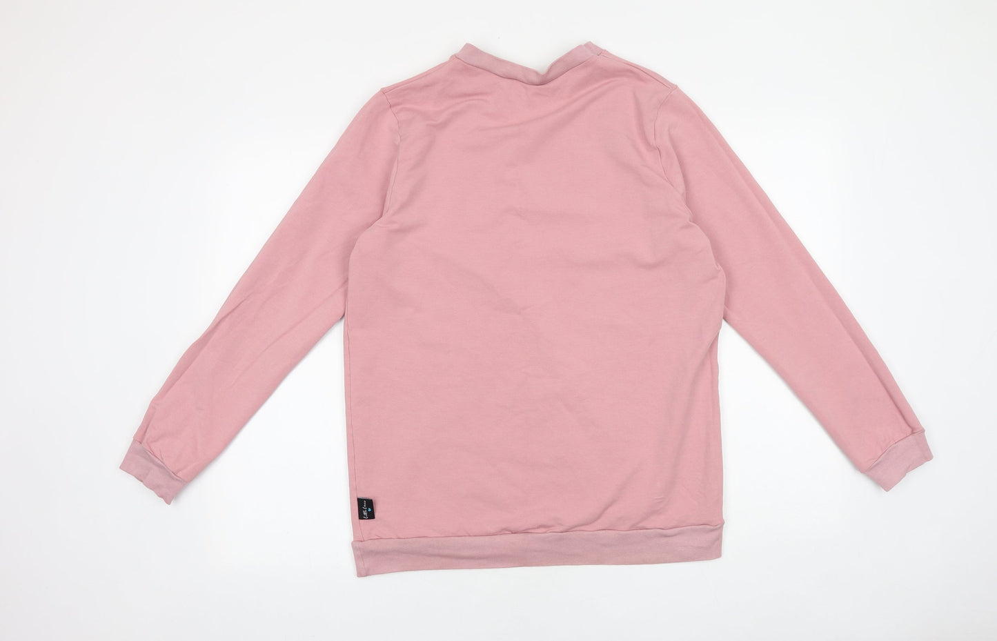 Preworn Womens Pink Cotton Pullover Sweatshirt Size XL Pullover - Shell