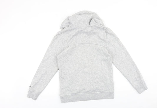 LA Gear Womens Grey Cotton Pullover Hoodie Size 6 Pullover