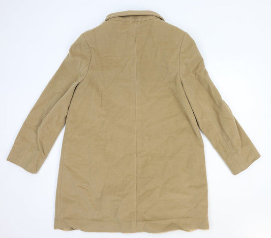 Basler Womens Beige Jacket Size 12 Button