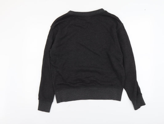H&M Womens Grey Cotton Pullover Sweatshirt Size S Pullover