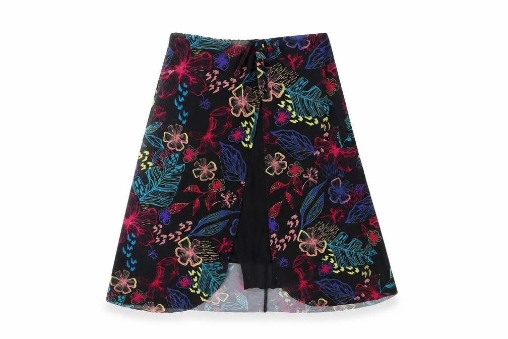 TU Womens Multicoloured Geometric Polyamide Cover Up Size 8