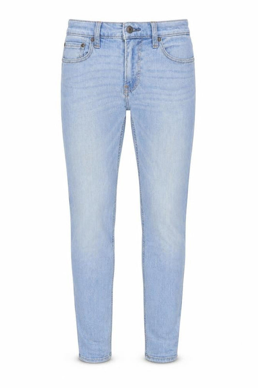 Hollister Mens Blue Cotton Skinny Jeans Size 29 in Extra-Slim Zip