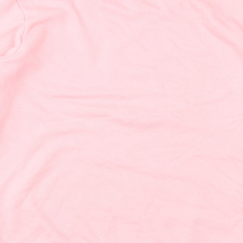 Disney Womens Pink Polyester Pullover Sweatshirt Size S Pullover - Some Bunny is Tired