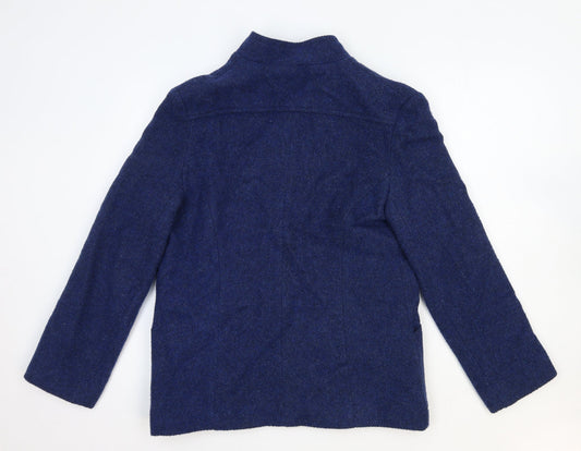 St Bernard Womens Blue Jacket Size 14