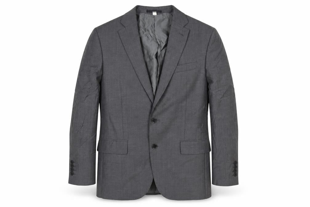 Marks and Spencer Womens Grey Wool Jacket Blazer Size L