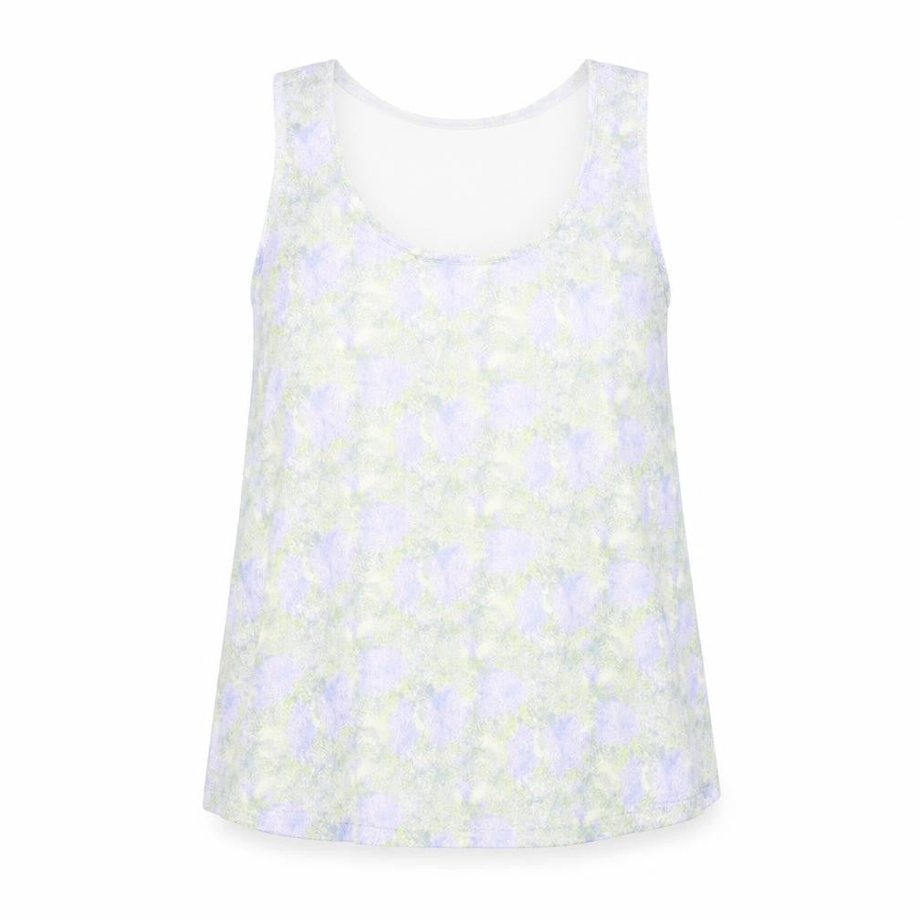 Marks and Spencer Womens Multicoloured Geometric Viscose Basic Tank Size 6 Scoop Neck