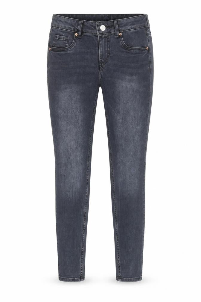 &Denim Womens Blue Cotton Skinny Jeans Size 10 Regular Zip