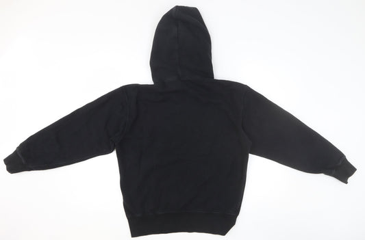 Preworn Womens Black Cotton Pullover Hoodie Size XS Pullover