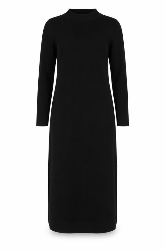 Jack Wills Womens Black Viscose A-Line Size 10 Round Neck Pullover