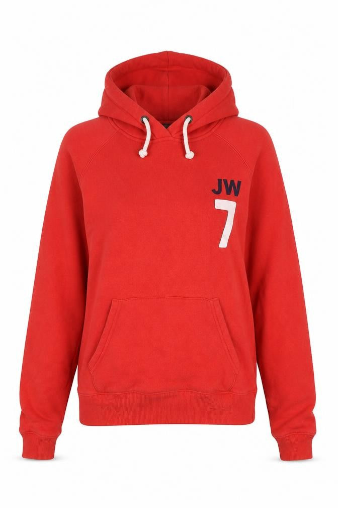 Womens UK 8 Regular Jack Wills Red Pullover Hoodie