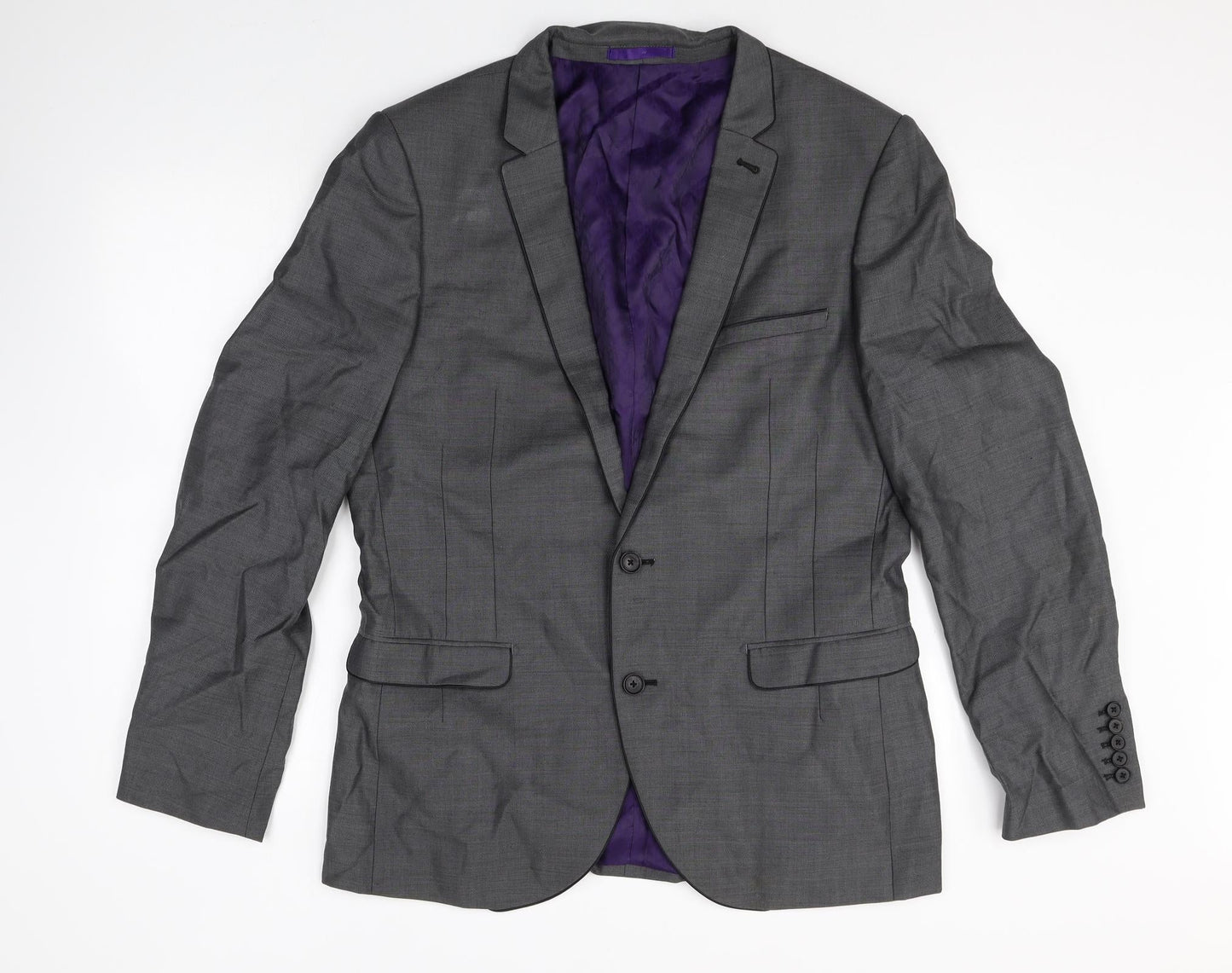 NEXT Mens Green Wool Jacket Blazer Size 42 Regular
