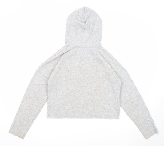 Candy Couture Girls Grey Cotton Pullover Hoodie Size 14 Years Pullover - Mon Cherie