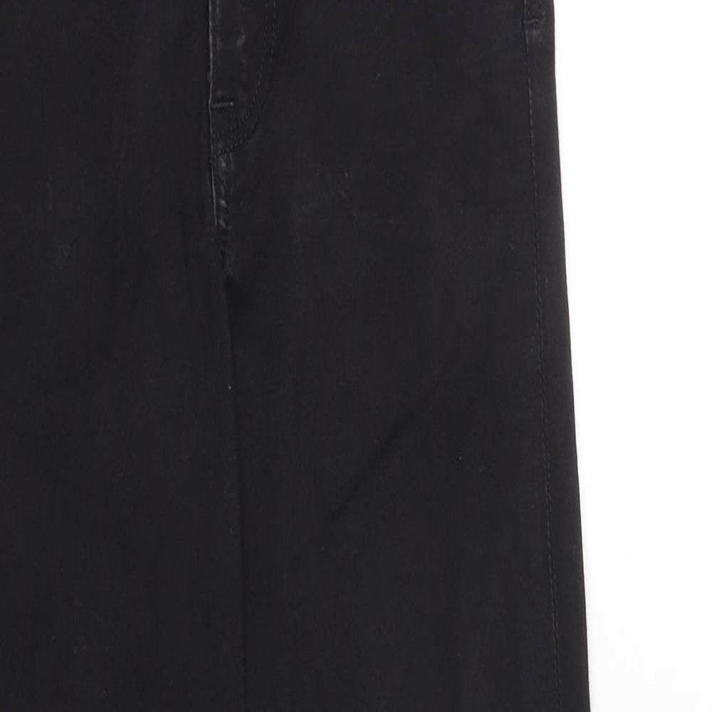 H&M Womens Black Cotton Skinny Jeans Size 27 in L28 in Slim Zip