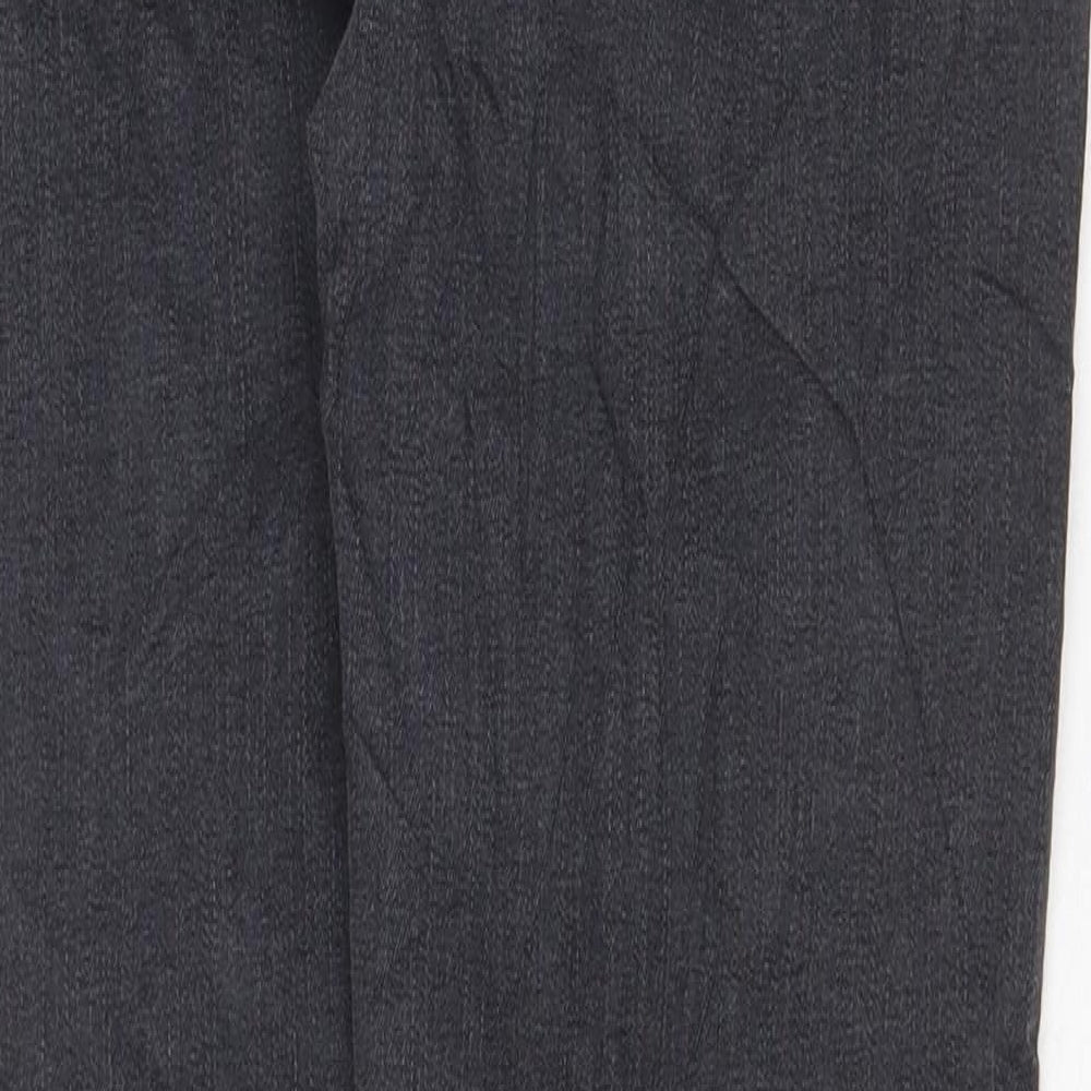 Marks and Spencer Womens Grey Cotton Skinny Jeans Size 8 Regular Zip