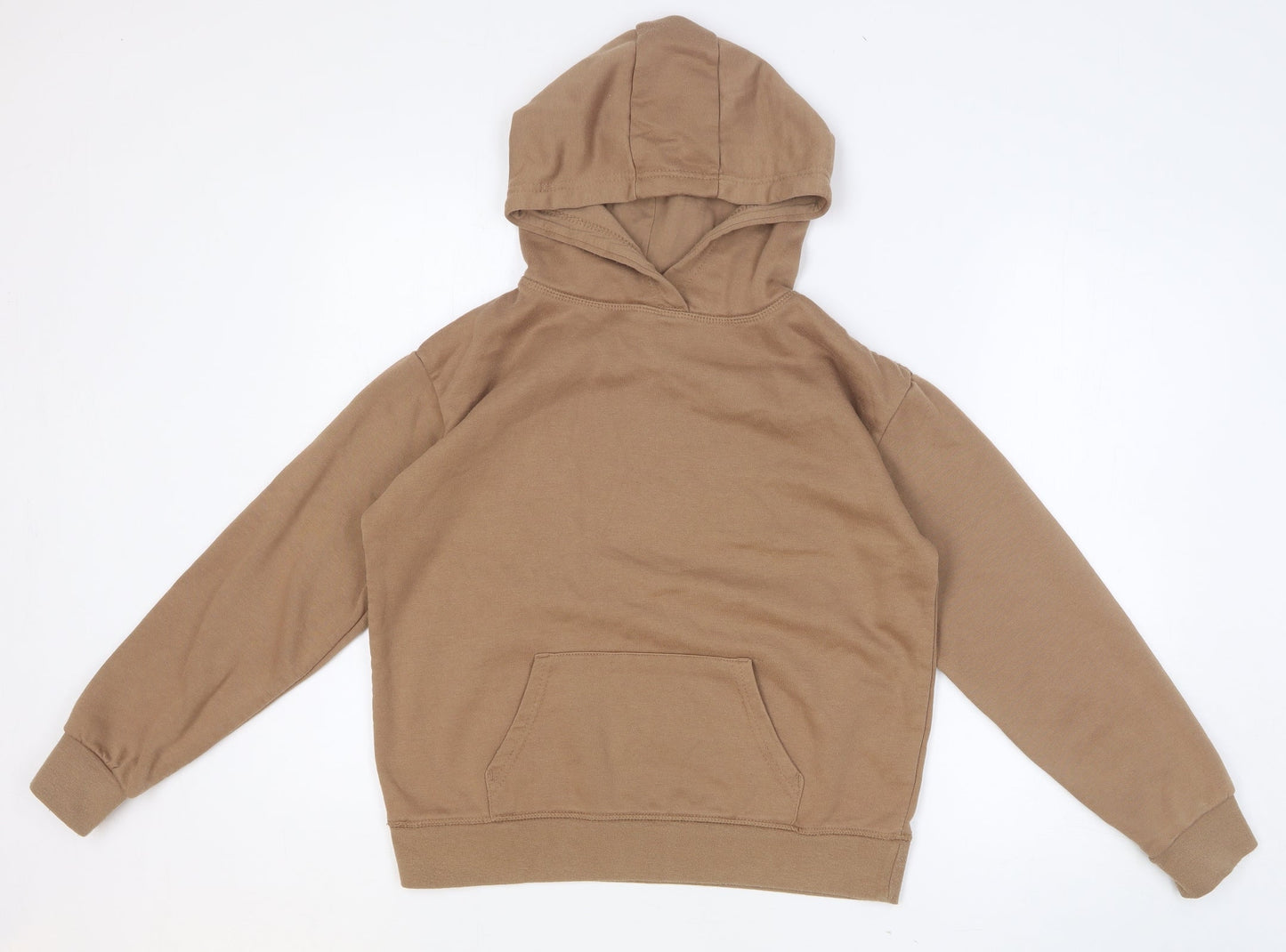 Primark Womens Brown Cotton Pullover Hoodie Size XS Pullover