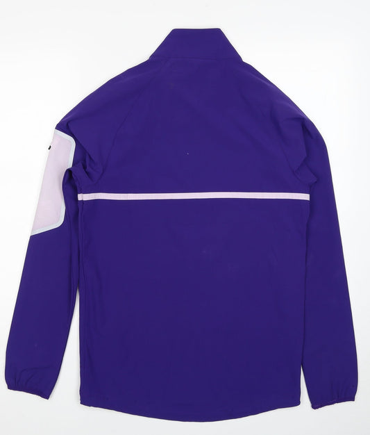Holloway Mens Purple Jacket Size XS Zip
