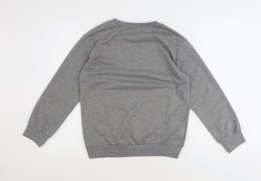 Kilibbi Womens Grey Polyester Pullover Sweatshirt Size S Pullover - Crush on You
