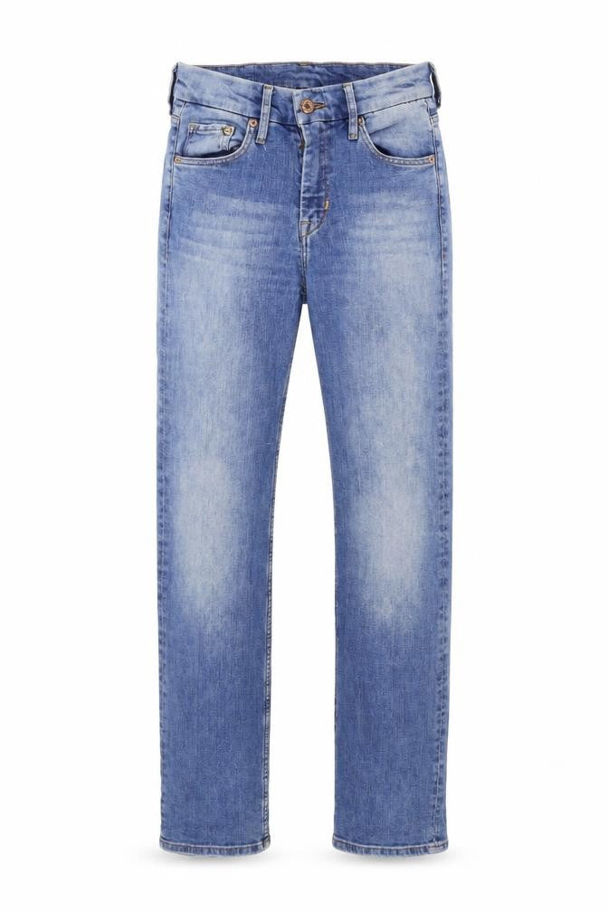 H&M Mens Blue Cotton Skinny Jeans Size 26 in Regular Zip