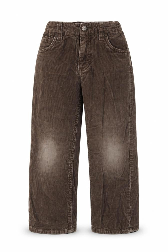 Old Navy Girls Brown 100% Cotton Straight Jeans Size 5 Years Regular Snap