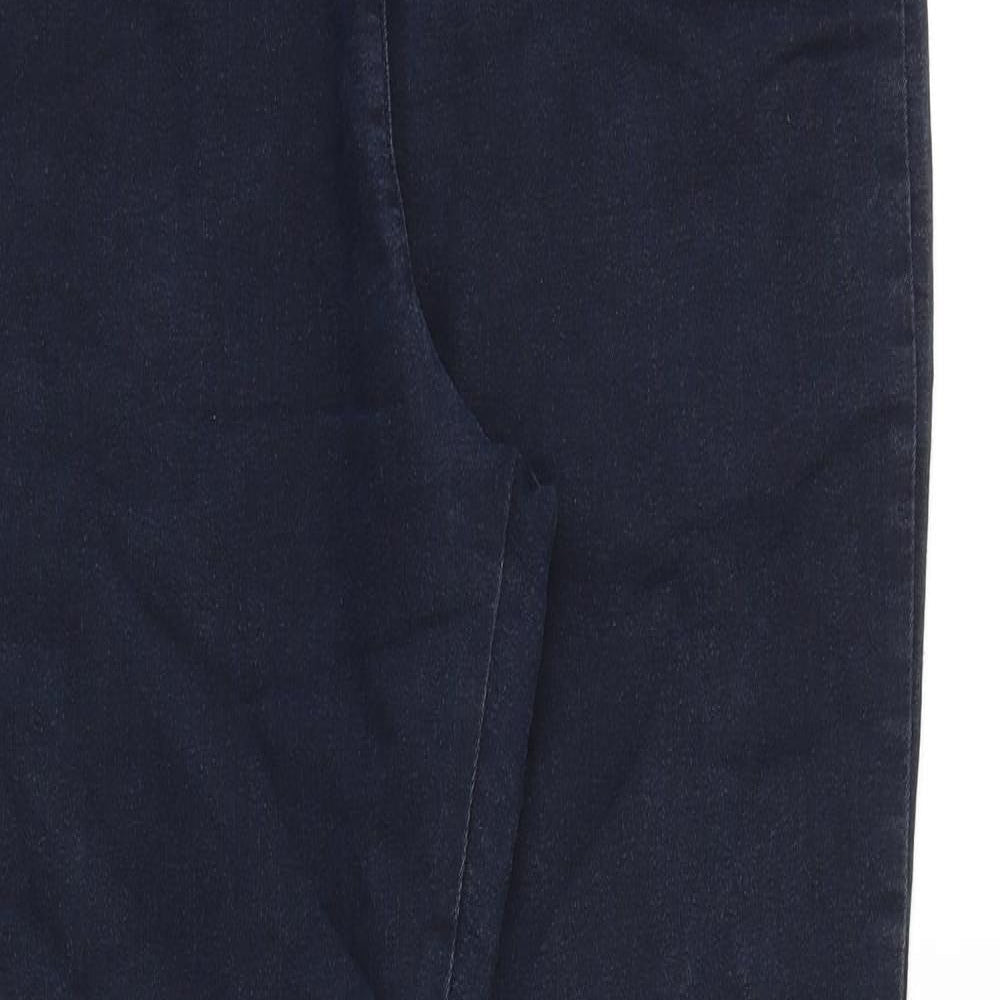 Preworn Womens Blue Cotton Jegging Jeans Size 31 in Slim