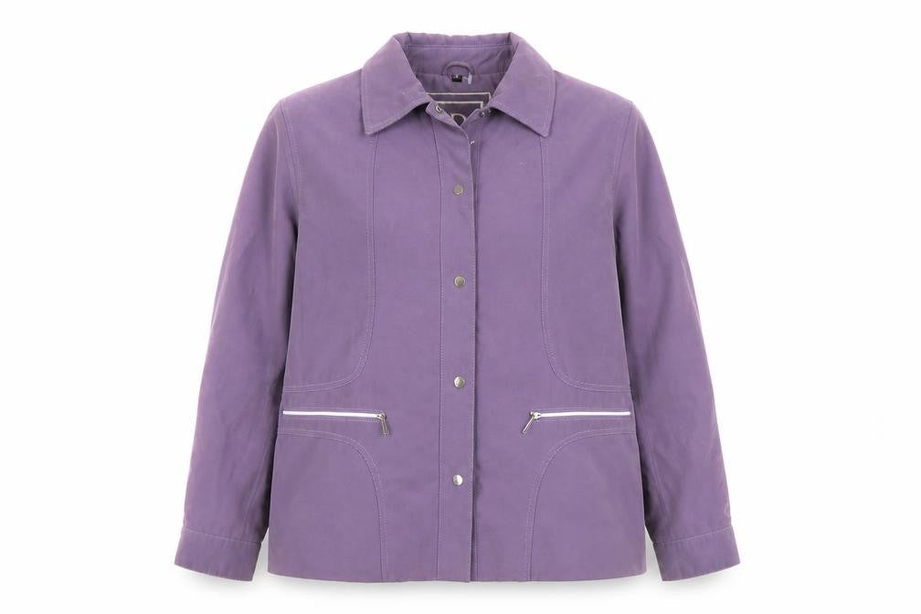 Blamoral Womens Purple Jacket Size 16 Zip