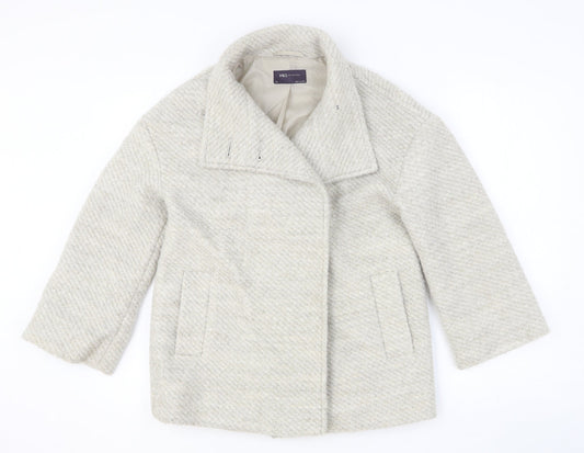 Marks and Spencer Womens Beige Jacket Size XS Button